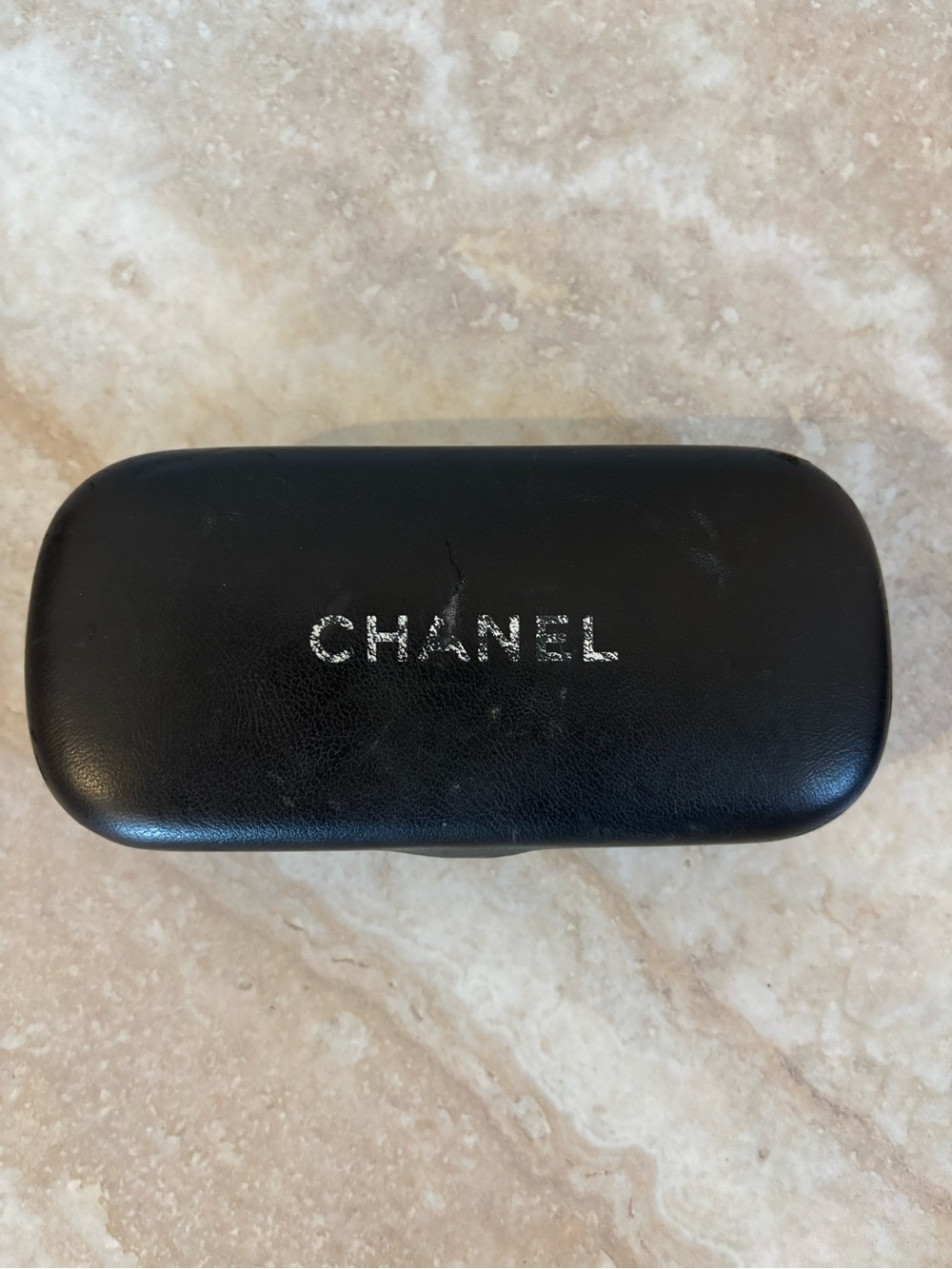 CHANEL Black Sunglass/Eyeglass Case